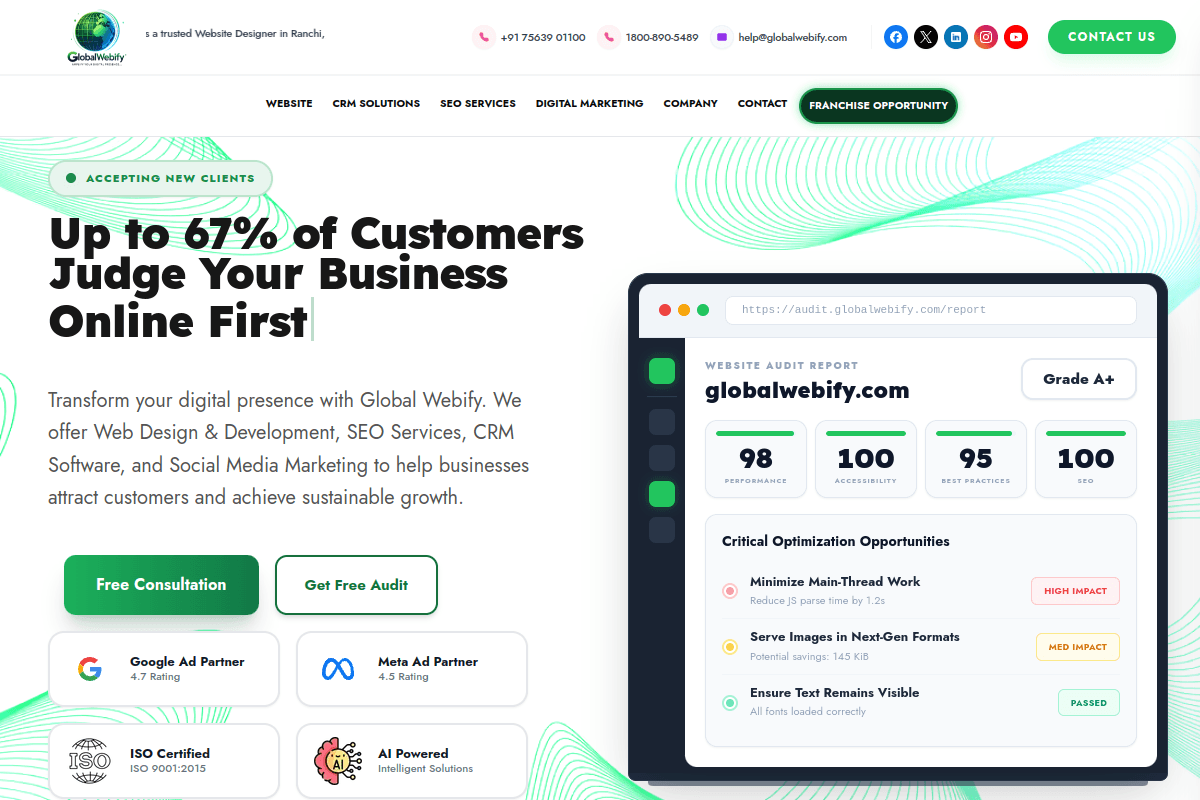 Global Webify Website