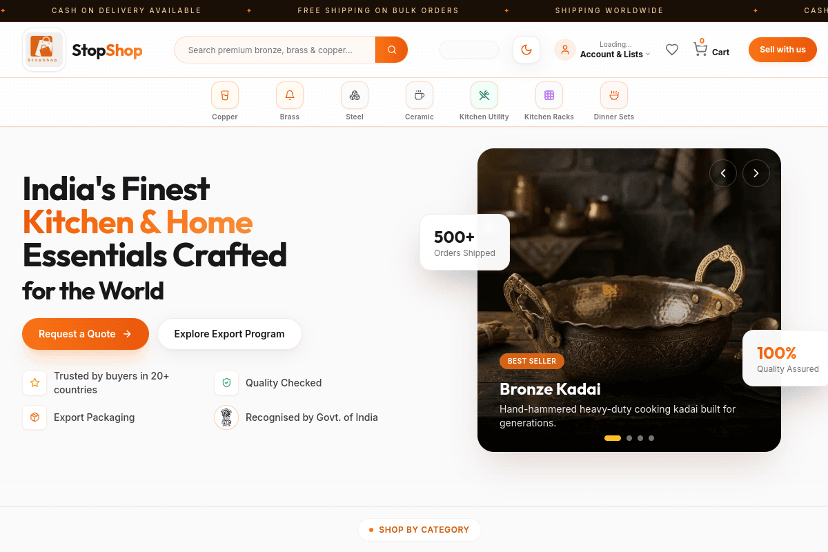Multi-Vendor E-Commerce Platform