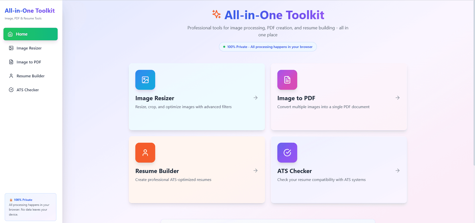 All-in-One Resume Toolkit